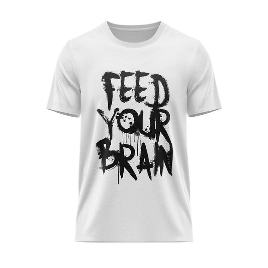 Тениска "Feed Your Brain"