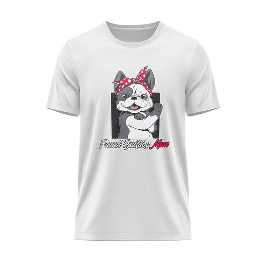 Тениска "French Bulldog Mom"