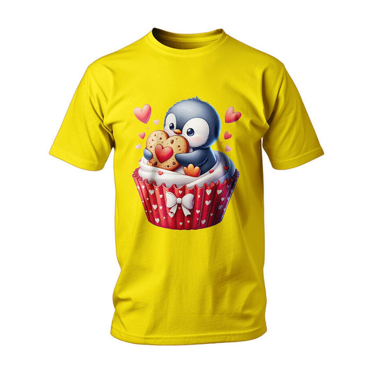 Тениска My Heart Penguins for You