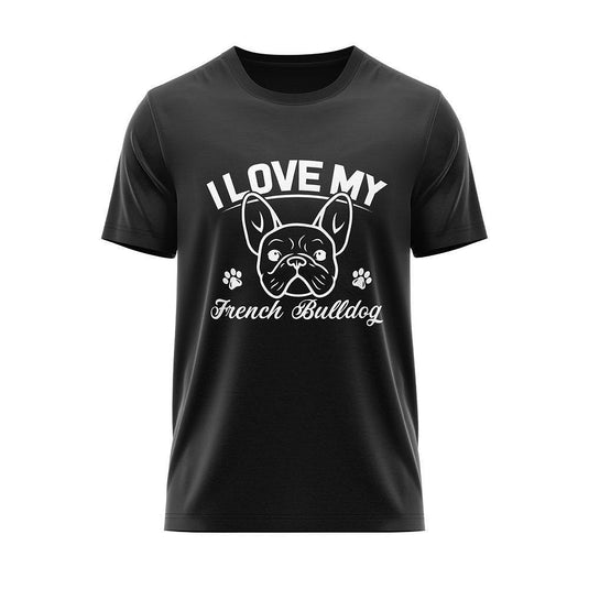 Тениска "I Love My French Bulldog"