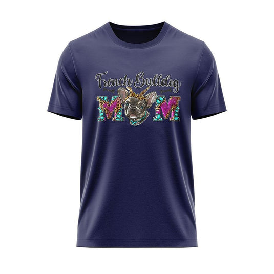 Тениска "French Bulldog Мом" 2