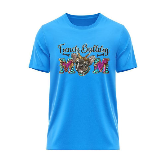 Тениска "French Bulldog Мом" 2