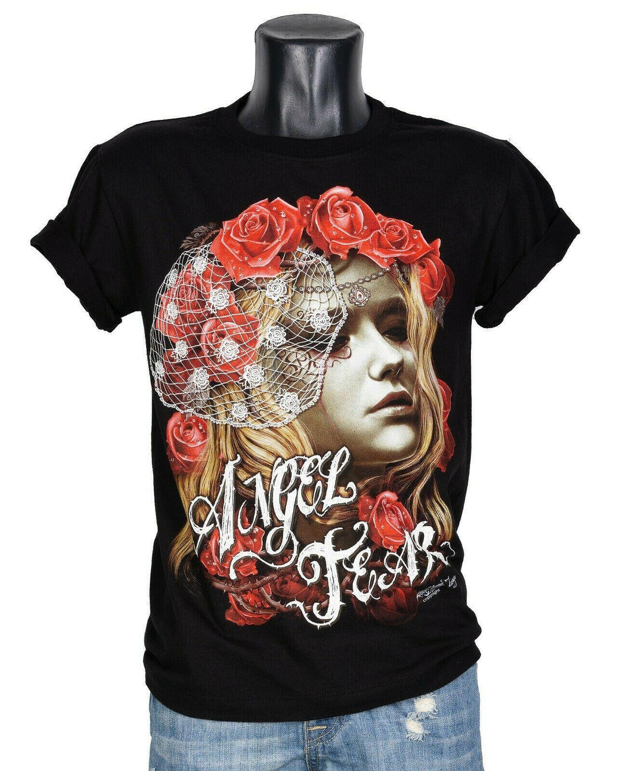 T-shirt Angel Tear Woman 3D-64