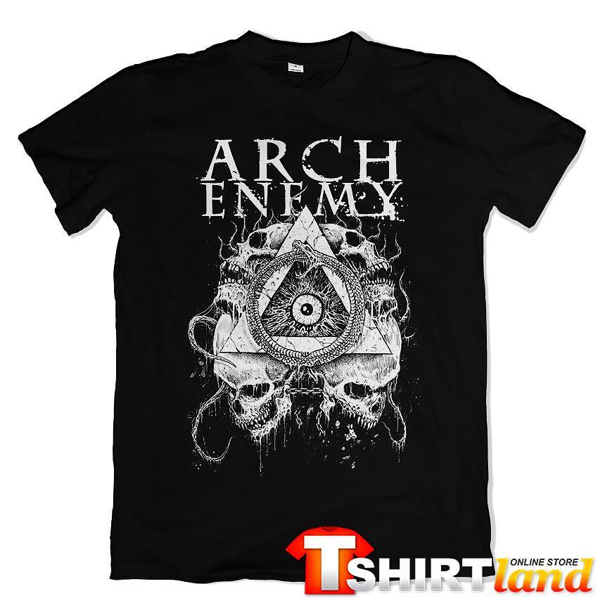 Тениска Arch Enemy Black Earth Art Logo