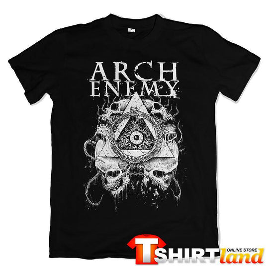 Тениска Arch Enemy Black Earth Art Logo