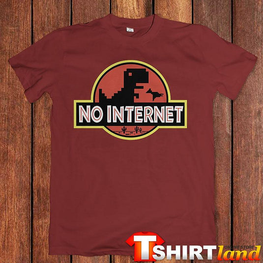 Тениска No Internet