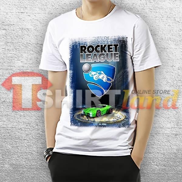 Тениска "Rocket League" - F73 - Звяр в гаража