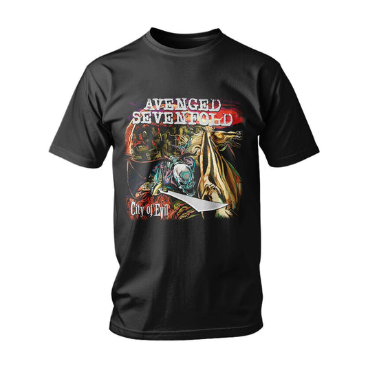 Тениска Avenged Sevenfold AVG11 City Of Evil