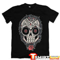 Тениска Calavera Rose & Heart