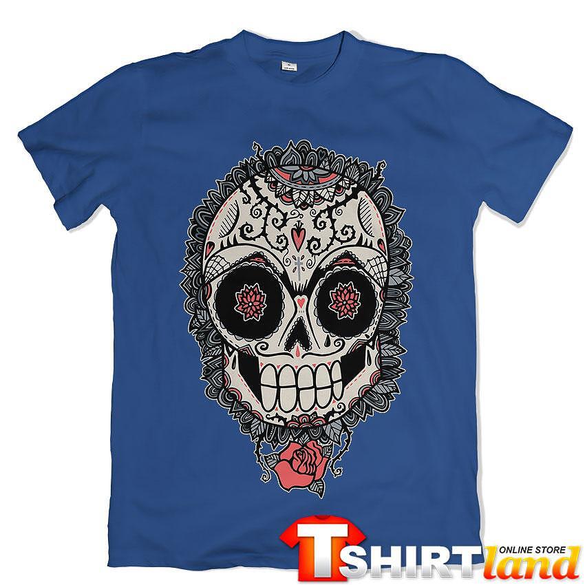 Тениска Calavera Rose & Heart