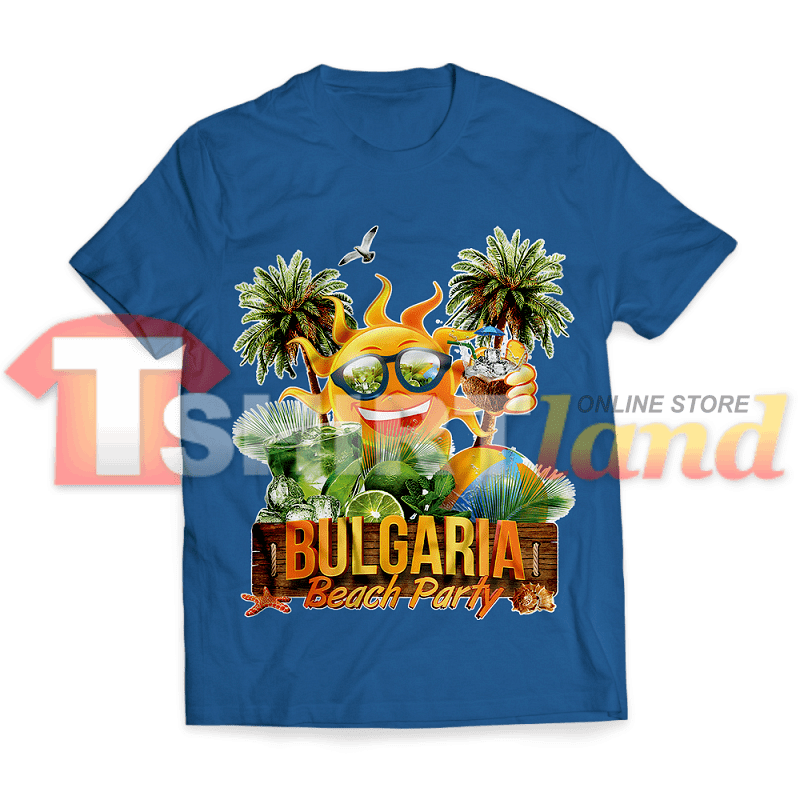 T-shirt Bulgaria Beach Party