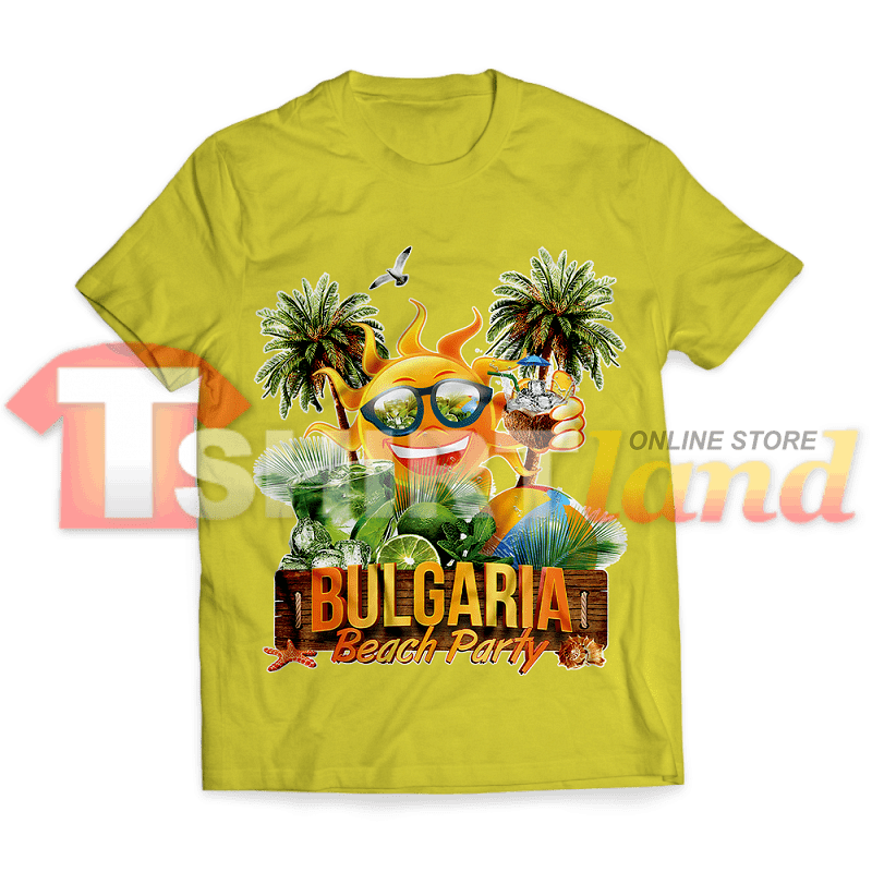 T-shirt Bulgaria Beach Party
