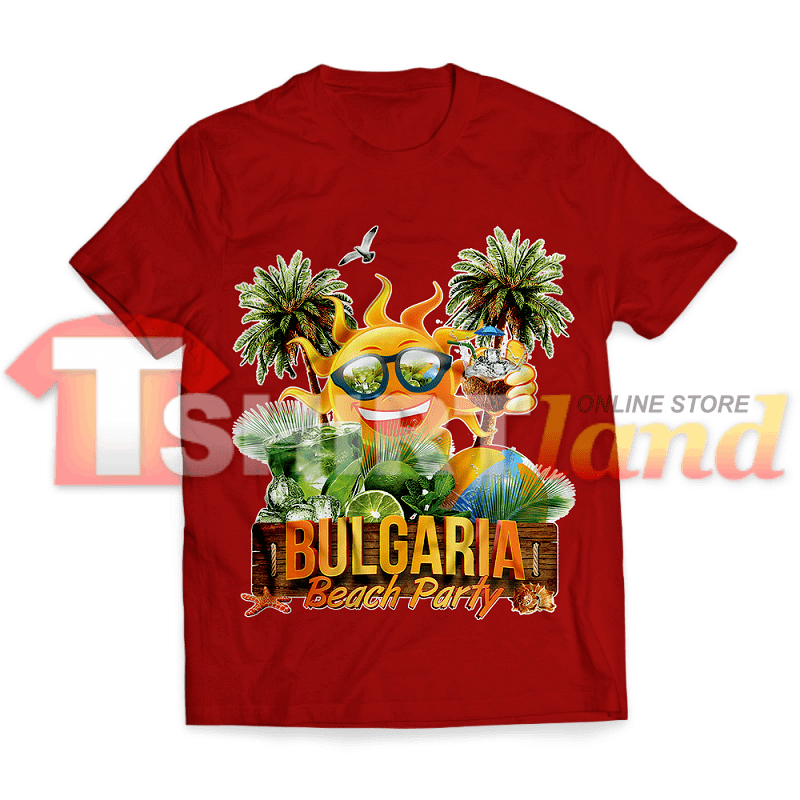 T-shirt Bulgaria Beach Party