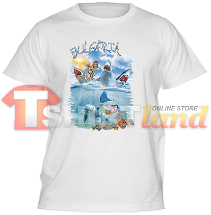 T-shirt Bulgaria - Swimming with Sharks