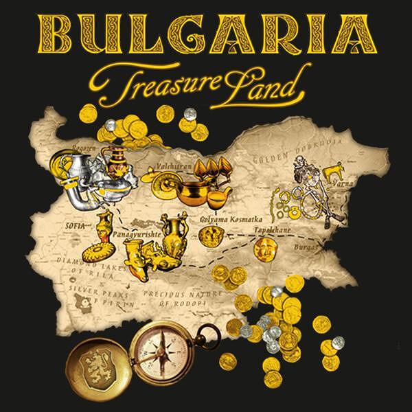 T-shirt Bulgaria - Land of Treasures
