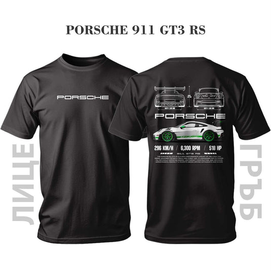 Тениска WHITE PORSCHE 911 GT3 RS