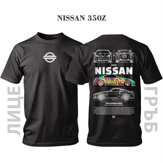 Тениска NISSAN 350Z DONUT GRAFFITI