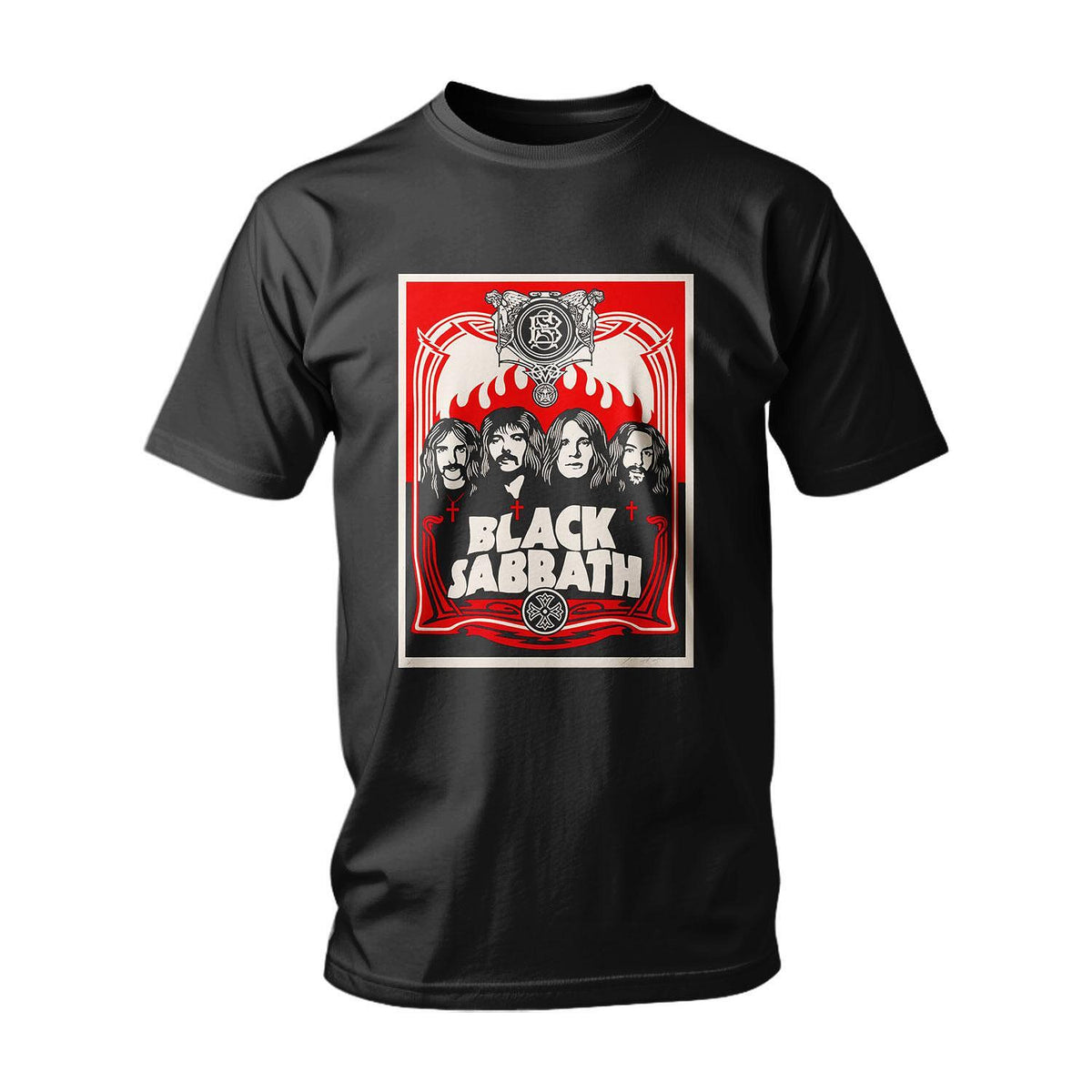 T-Shirt Black Sabbath - Faces