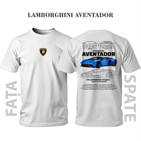 Тениска BLUE LAMBORGHINI AVENTADOR