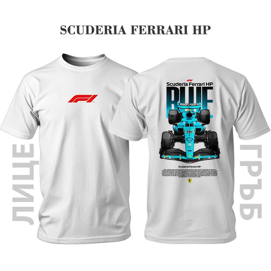 Тениска FORMULA 1/ F1 BLUE SCUDERIA FERRARI HP