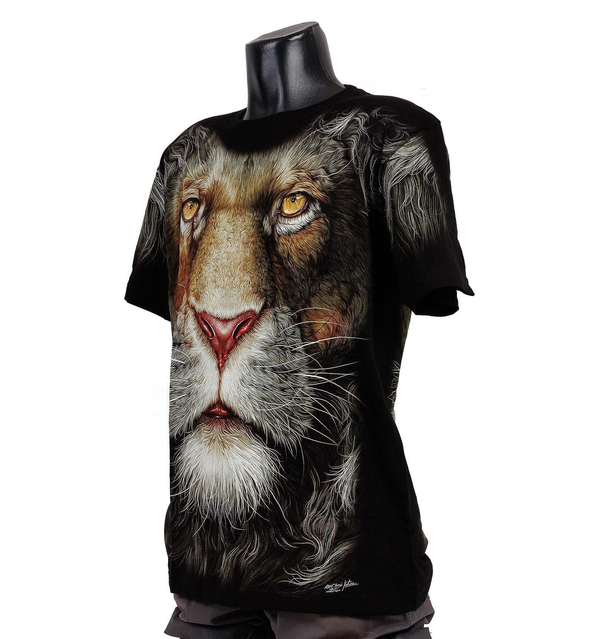 T-shirt Impressive Lion's Gaze FHD-77