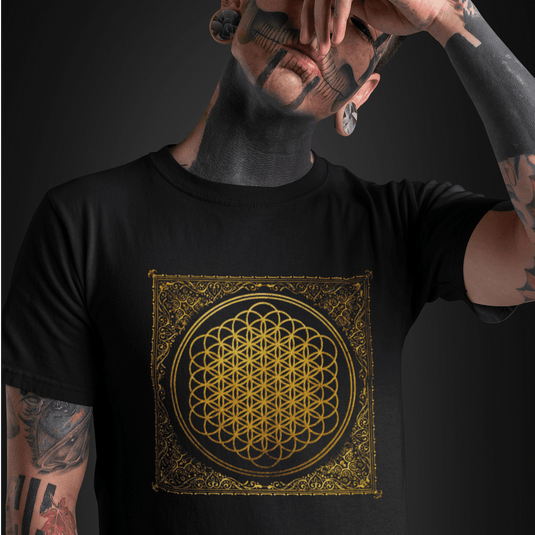Тениска Bring Me the Horizon 5 Flower of The Life