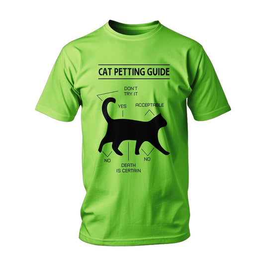 Тениска Cat Petting Guide