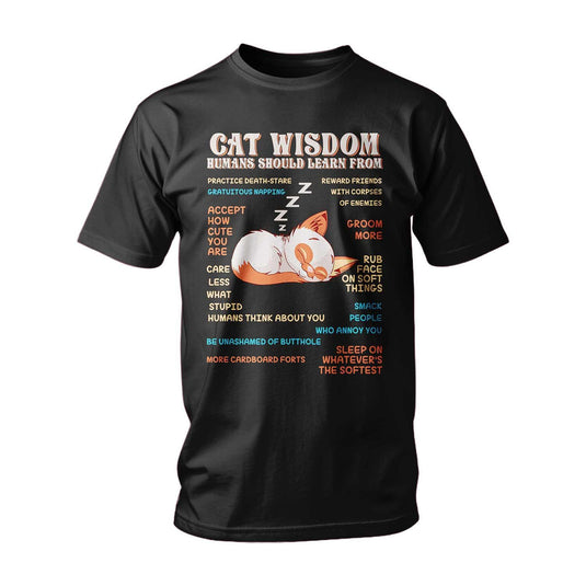 Тениска Cat Wisdom