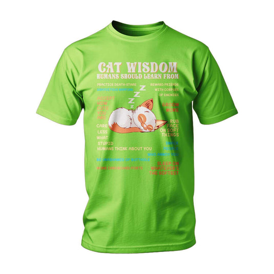 Тениска Cat Wisdom