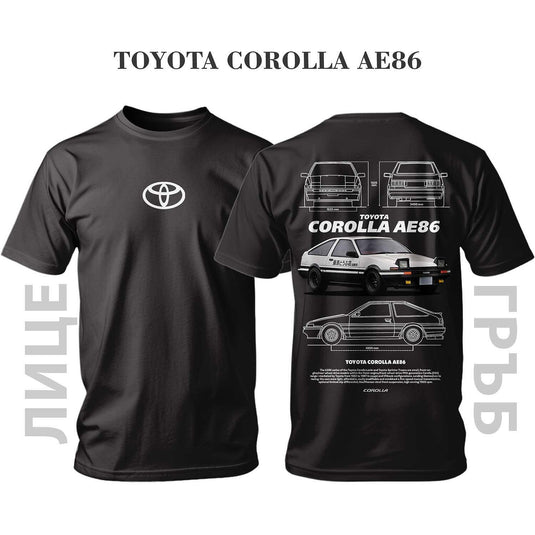 Тениска TOYOTA COROLLA AE86 INITIAL D
