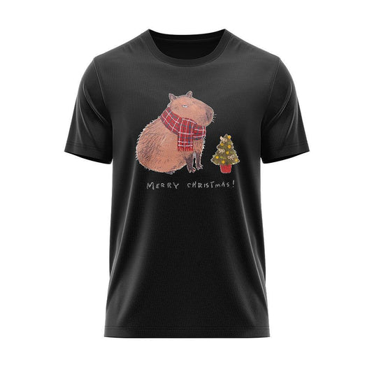 Тениска Merry Christmas Capybara Mood CHR_39