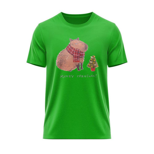 Тениска Merry Christmas Capybara Mood CHR_39