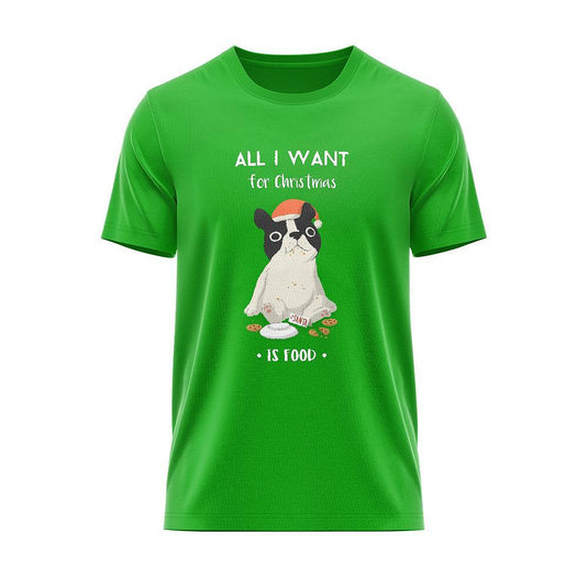 Тениска Christmas All I Want For Christmas Is Food CHR_49