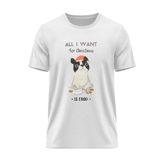 Тениска Christmas All I Want For Christmas Is Food CHR_49