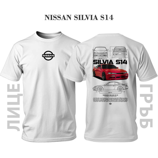 Тениска NISSAN SILIVA RED S14