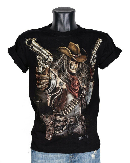 Тениска Cowboy Skeleton GR-607