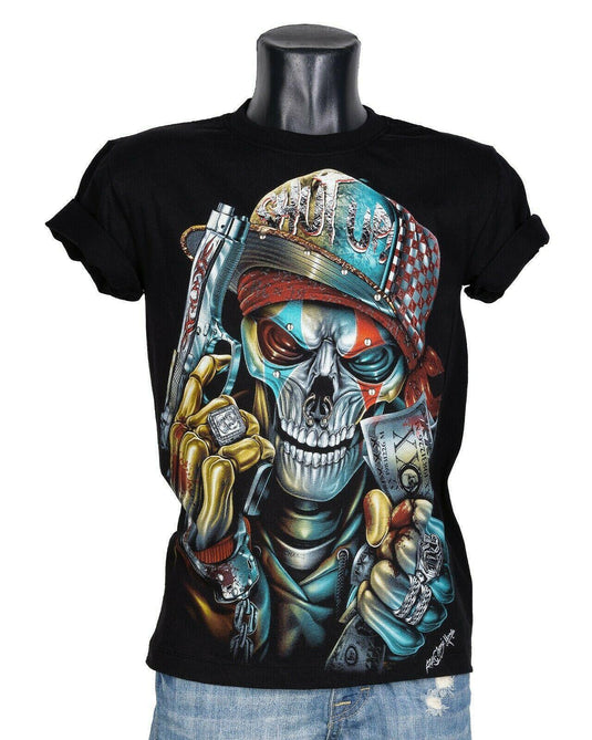 Тениска Crazy Bad Skeleton 3D-144