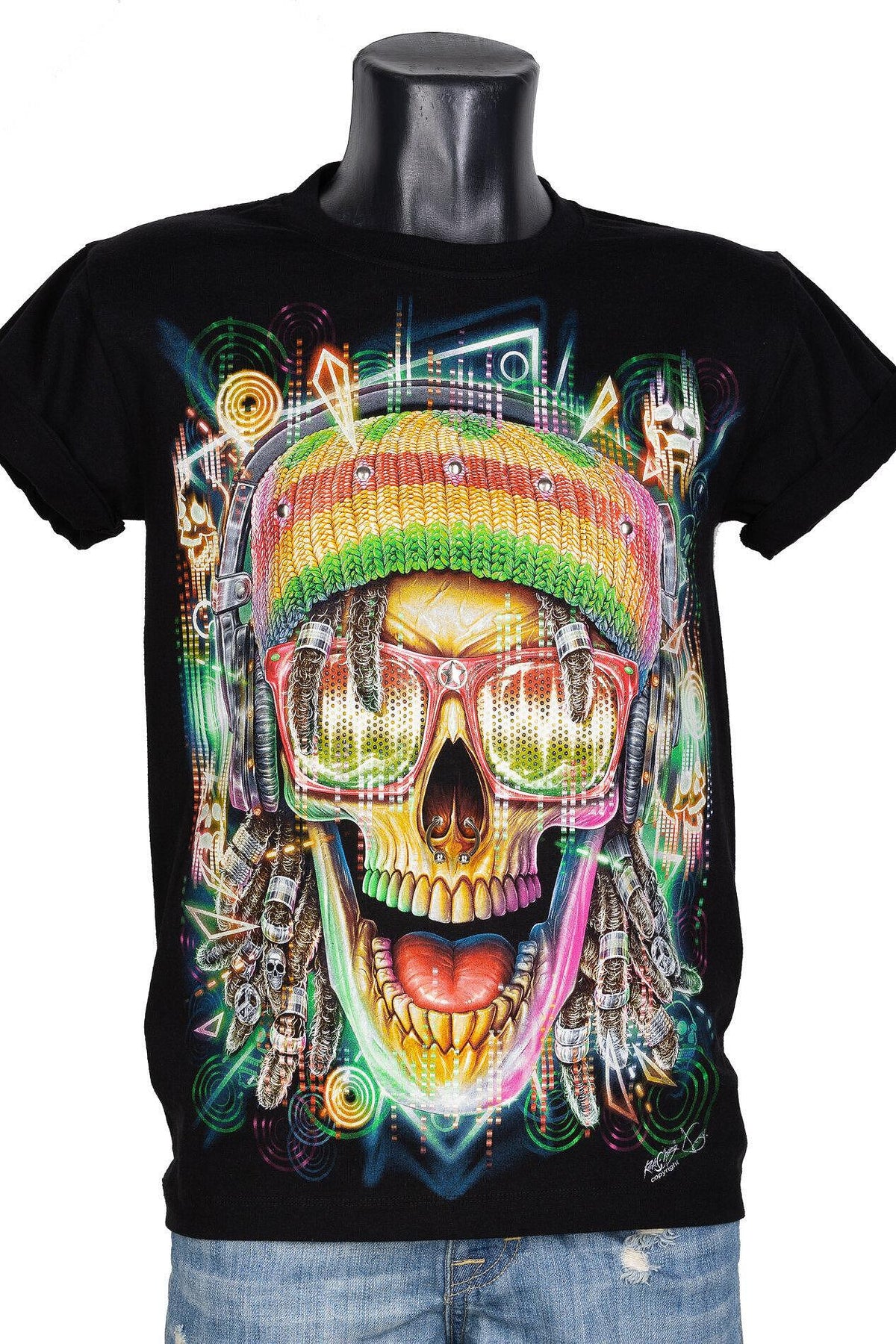 T-shirt Crazy Spirit Of Marley 4D-25