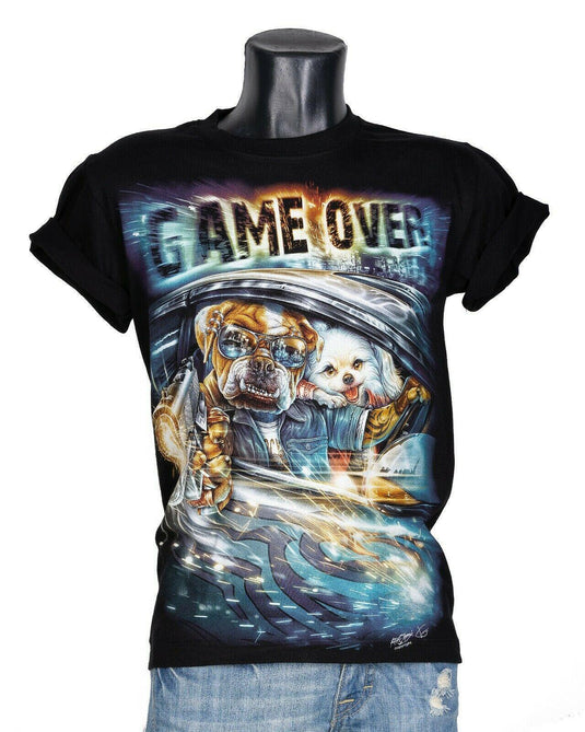 Тениска Cute Game Over GR-700