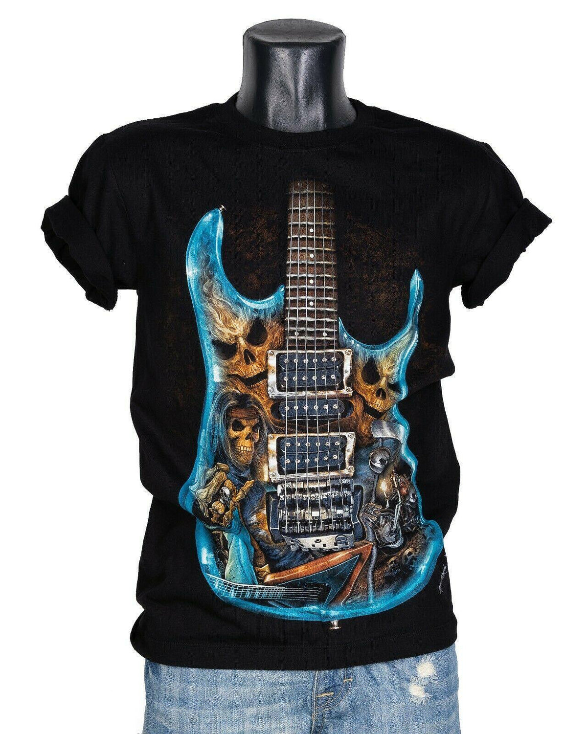Dead Skeleton's Guitar T-shirt GR-521