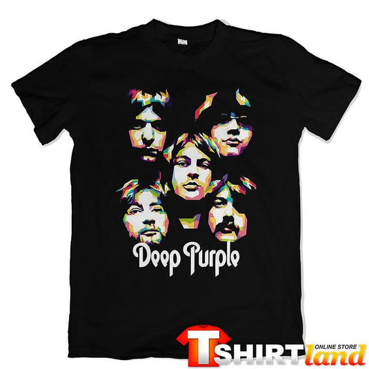 Тениска Deep Purple Pop Art Logo