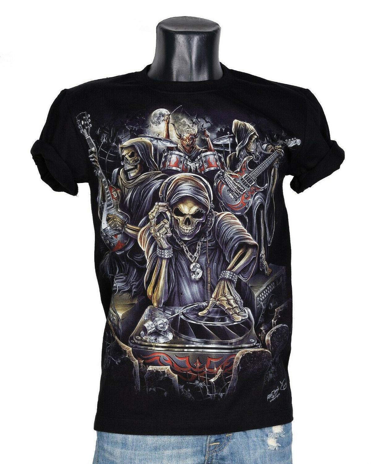 T-Shirt DJing with Band Of Bones GR-680