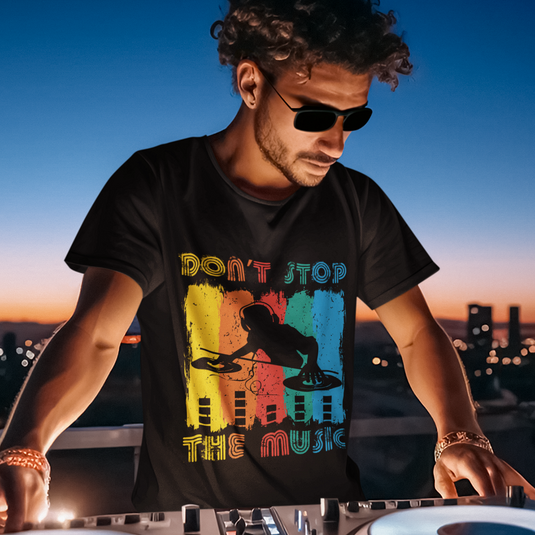 Тениска Don't Stop The Music
