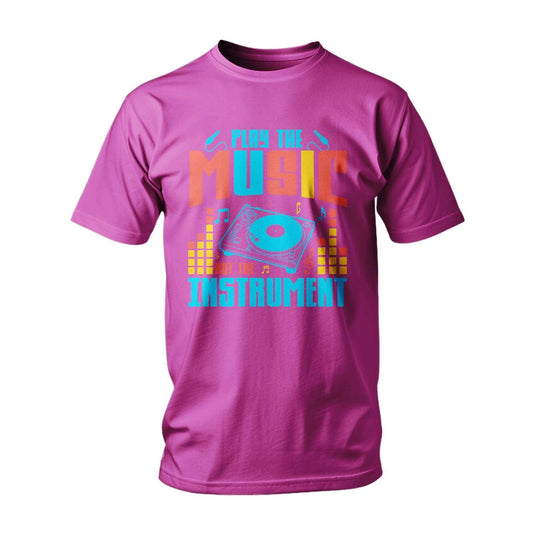 Тениска Play The Music, Not The Instrument