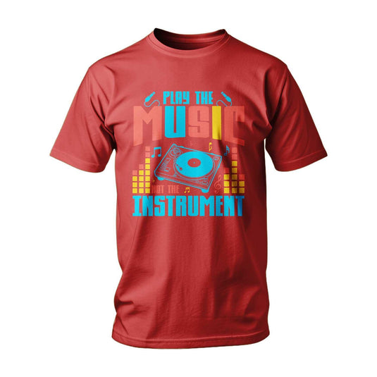 Тениска Play The Music, Not The Instrument