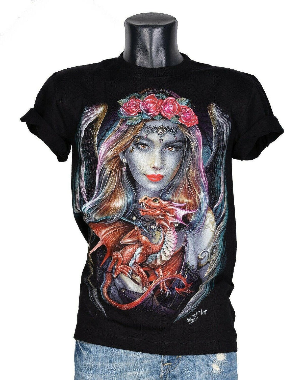 T-shirt Dragon Angel 4D-18