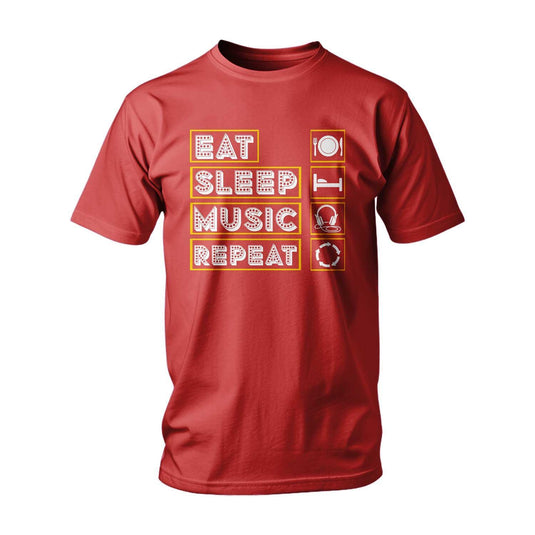 Тениска Eat, Sleep, Music, Repeat
