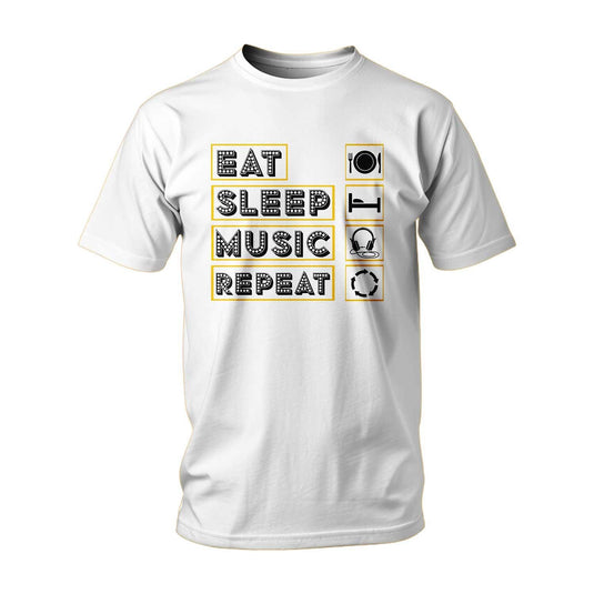 Тениска Eat, Sleep, Music, Repeat