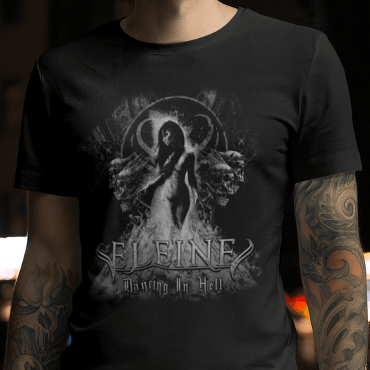Тениска Eleine - Dancing In Hell B&W