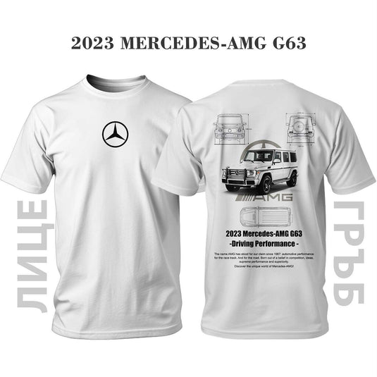 Тениска 2023 MERCEDES-AMG G63 WHITE G-CLASS
